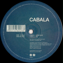 Cabala Dark Blue Vinyl 12" USED
