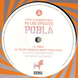 Affkt / Alberto Sola / Los Updates Pobla Vinyl 12" USED