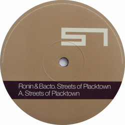 Ronin / Johan Bacto Streets Of Placktown Vinyl 12" USED