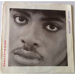 Jesse Johnson Baby Let's Kiss USED VINYL 7INCH 45 RPM SINGLE PROMO