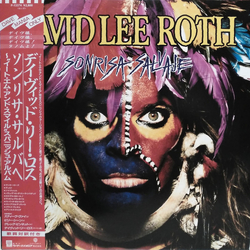 David Lee Roth Sonrisa Salvaje Vinyl LP USED