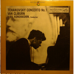 Pyotr Ilyich Tchaikovsky / Van Cliburn / Kiril Kondrashin Concerto No. 1 Vinyl LP USED