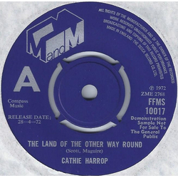 Cathie Harrop The Land Of The Other Way Round Vinyl 7" USED