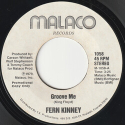 Fern Kinney Groove Me USED VINYL 7INCH 45 RPM PROMO STEREO