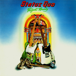 Status Quo Perfect Remedy Vinyl LP USED
