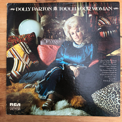 Dolly Parton Touch Your Woman Vinyl LP USED