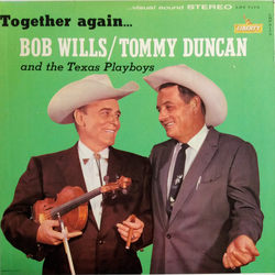 Bob Wills & Tommy Duncan / The Texas Playboys Together Again ... Vinyl LP USED