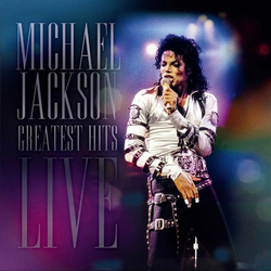 Michael Jackson Greatest Hits Live Vinyl LP USED