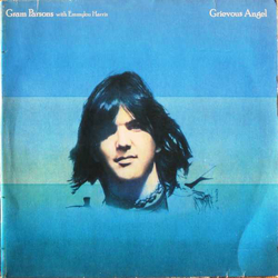 Gram Parsons / Emmylou Harris Grievous Angel Vinyl LP USED