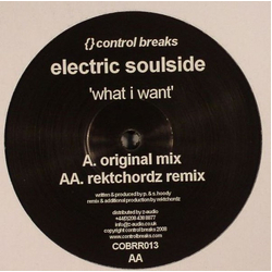 Electric Soulside What I Want Vinyl 12" USED