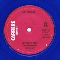 Mac Kissoon Lavender Blue Vinyl 7" USED