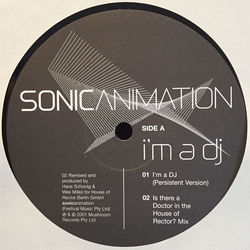 Sonic Animation I'm A DJ Vinyl 12" USED