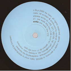 Soda (3) We Walk The Line Vinyl 12" USED