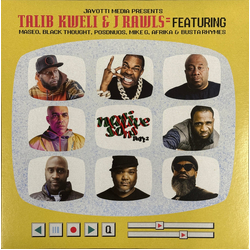 Talib Kweli / J. Rawls / Maseo / Black Thought / Posdnuos / Mike G (10) / Afrika Bambaataa / Busta Rhymes Native Sons Part 2 Vinyl 7" USED