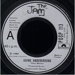 The Jam Going Underground / The Dreams Of Children Vinyl 7" USED