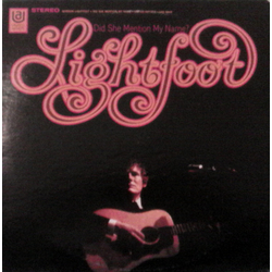 Gordon Lightfoot Did She Mention My Name Vinyl LP USED