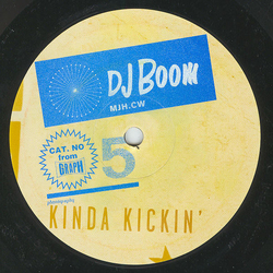 DJ Boom (3) Kinda Kickin' Vinyl 12" USED