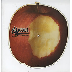 Saxon Back On The Streets Vinyl 7" USED