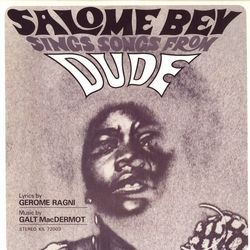 Galt MacDermot / Gerome Ragni / Salome Bey Salome Bey Sings Songs From Dude Vinyl LP USED