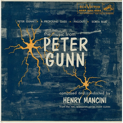 Henry Mancini The Music From Peter Gunn Vinyl 7" USED