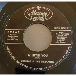Freddie & The Dreamers A Little You Vinyl 7" USED