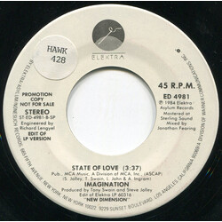 Imagination State Of Love USED VINYL 7INCH 45 RPM PROMO