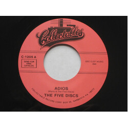 The Five Discs Adios Vinyl 7" USED