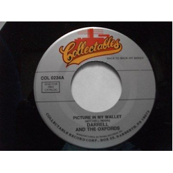 Darrell & The Oxfords / The Neons Picture In My Wallet / Angel Face Vinyl 7" USED