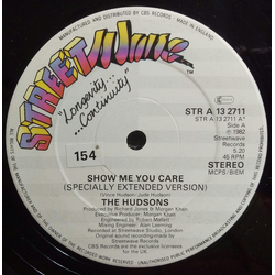 The Hudsons Show Me You Care Vinyl 12" USED
