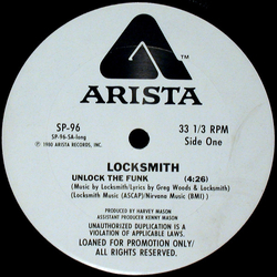 Locksmith Unlock The Funk Vinyl 12" USED