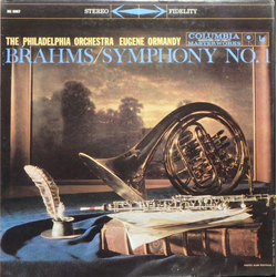 Eugene Ormandy / The Philadelphia Orchestra / Johannes Brahms Symphony No. 1 In C Minor, Op. 68 Vinyl LP USED