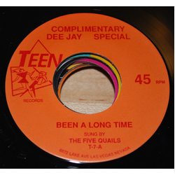 The Five Quails / Bob Mitchell And His Orchestra (2) Been A Long Time / Standin' On The Corner Vinyl 7" USED