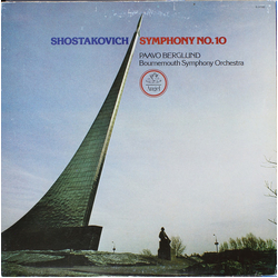 Dmitri Shostakovich / Paavo Berglund / Bournemouth Symphony Orchestra Symphony No. 10 Vinyl LP USED
