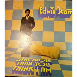 Edwin Starr Stronger Than You Think I Am Vinyl LP USED