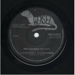 J.J.'s Street Korner Krew Breakdance Holiday Vinyl 7" USED