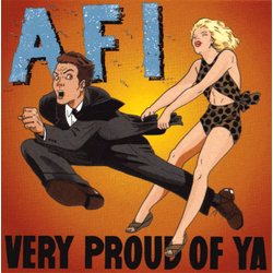 AFI Very Proud Of Ya Vinyl LP USED
