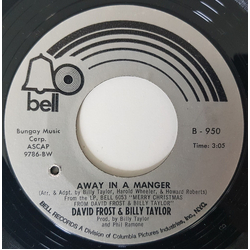 David Frost / Billy Taylor Away In A Manger / The House Of Christmas - Stable Down The Road Vinyl 7" USED