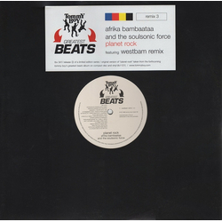 Afrika Bambaataa & Soulsonic Force Planet Rock Vinyl 12" USED