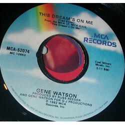 Gene Watson This Dream's On Me USED VINYL 7INCH 45 RPM SINGLE