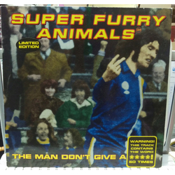 Super Furry Animals The Man Don't Give A Fuck Vinyl 12" USED
