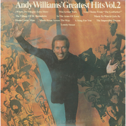 Andy Williams Andy Williams' Greatest Hits Vol. 2 Vinyl LP USED