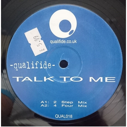 Qualifide Talk To Me Vinyl 12" USED