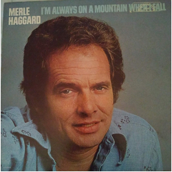 Merle Haggard I'm Always On A Mountain When I Fall Vinyl LP USED