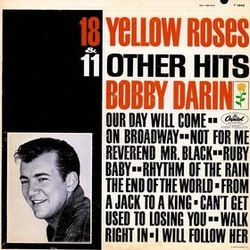 Bobby Darin 18 Yellow Roses Vinyl LP USED