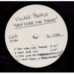Village People Sex Over The Phone Vinyl LP USED