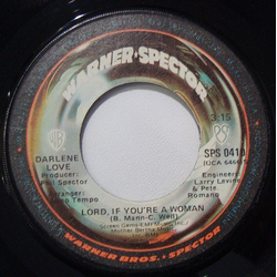 Darlene Love Lord, If You're A Woman / Stumble And Fall Vinyl 7" USED