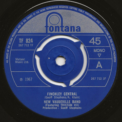 The New Vaudeville Band Finchley Central Vinyl 7" USED