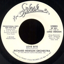 The Richard Hewson Orchestra Love Bite USED VINYL 7INCH PROMO
