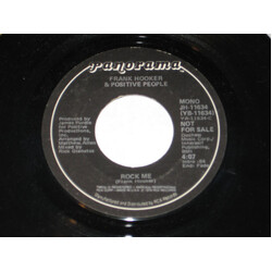 Frank Hooker & Positive People Rock Me USED VINYL 7INCH 45 RPM SINGLE PROMO STEREO MONO