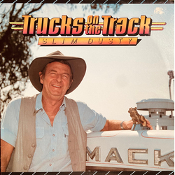 Slim Dusty Trucks On The Track Vinyl LP USED